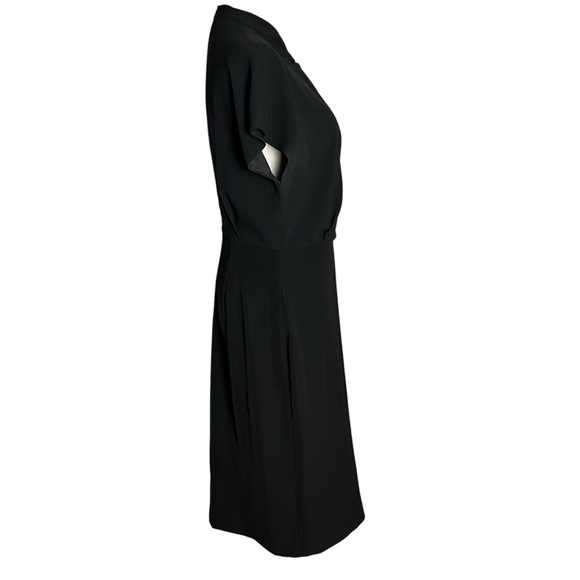 MM.LaFleur Black Crepe Adelaide Dress NWOT Size 4 - Picture 11 of 16